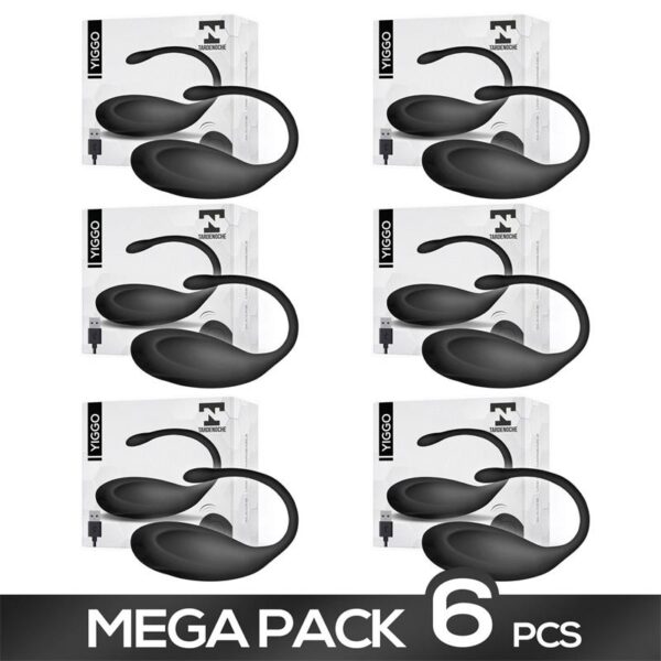 Pack 5+1 Huevo Vibrador Control Remoto USB