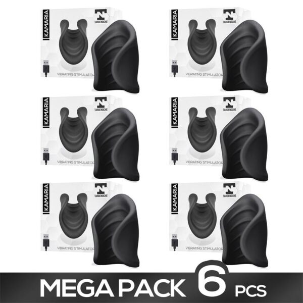 Pack 5+1 Kamaria Masturbador Silicona Recargable