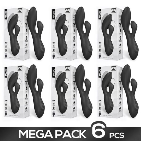 Pack 5+1 Mabo Vibrador Punto G Finger Unibody