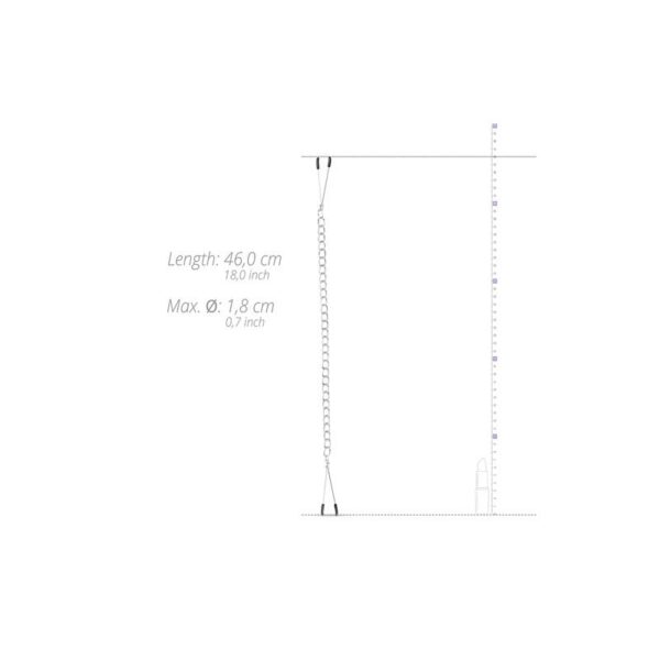 Pinzas con Cadena de Metal para Pezones - Imagen 5