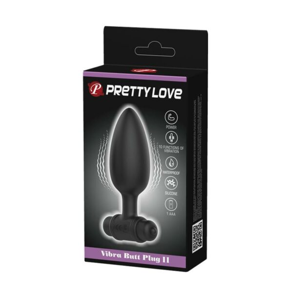 Plug Anal con Vibración Vibra Butt Plug II USB - Imagen 9