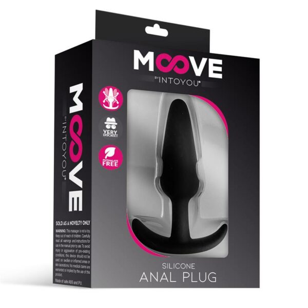 Plug Anal Silicona Pequeño Negro