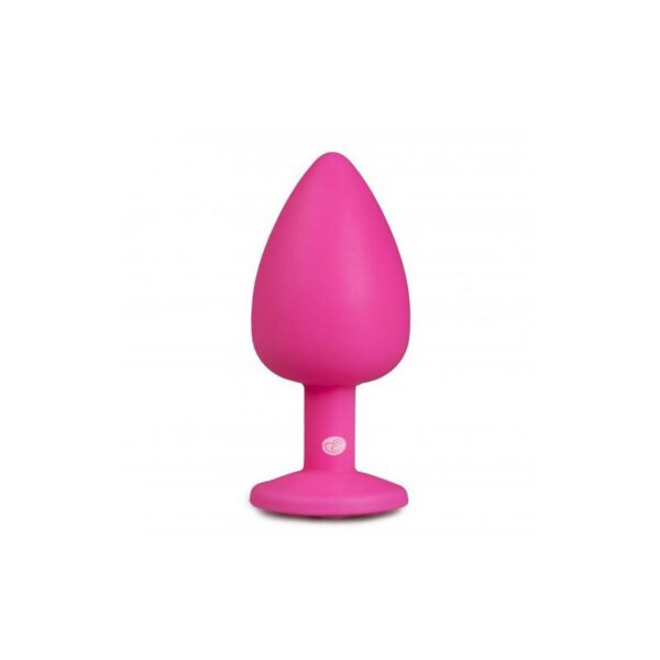 Plug con Diamante Grande - Rosa