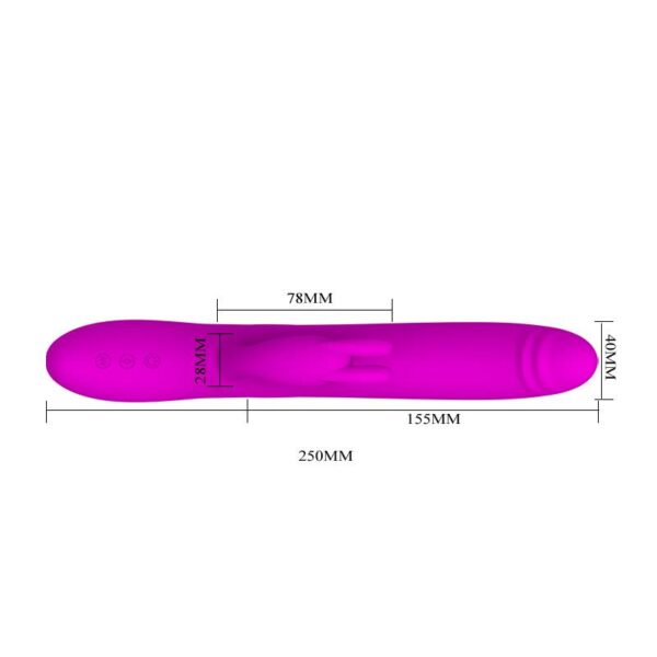 Vibrador y Rotador Byron Color Púrpura - Imagen 4