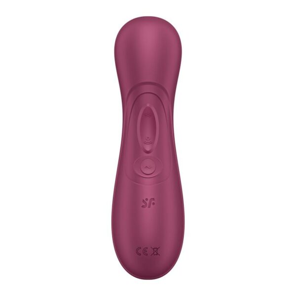 Pro 2 Gen 3 Liquid Air Technology Succión y Vibración App Connect Wine Red - Rojo Vino - Imagen 4