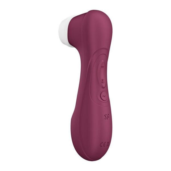 Pro 2 Gen 3 Liquid Air Technology Succión y Vibración App Connect Wine Red - Rojo Vino - Imagen 5