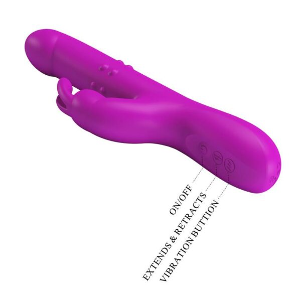 Reese Vibrador con Bolas Internas y Thrusting USB - Imagen 7