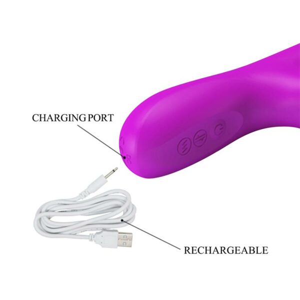 Reese Vibrador con Bolas Internas y Thrusting USB - Imagen 6