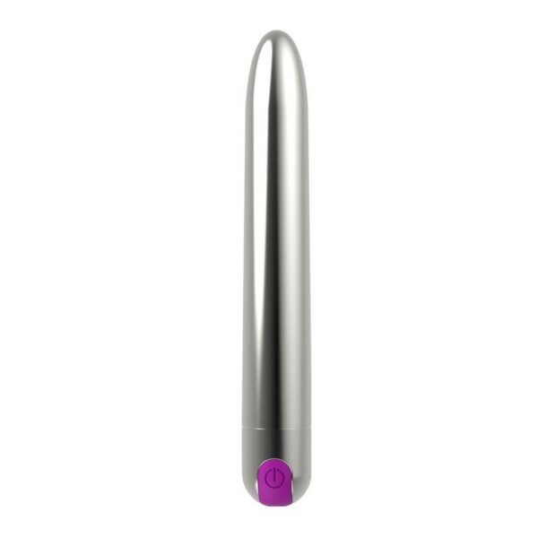 Renee Vibrador 10 Funciones 18,5 cm USB Plata - Imagen 3