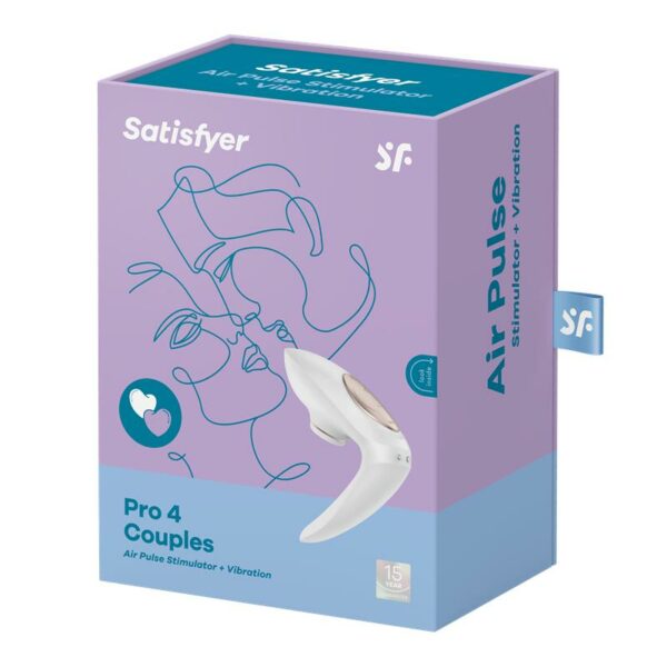 Satisfyer Succionador de Clítoris Pro 4 Couples