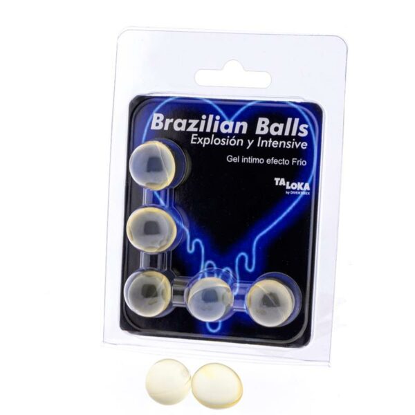 Set 5 Brazilian Balls Excitante Efecto Vibrante Frío