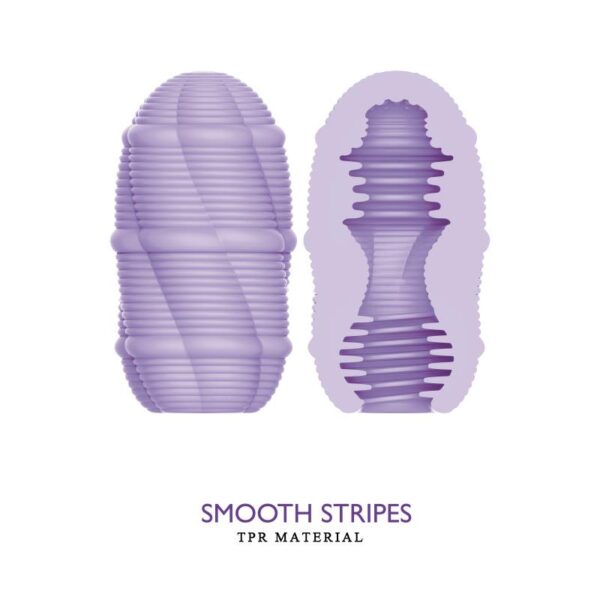 Smooth Stripes Cupid-X Huevo Masturbador - Imagen 8