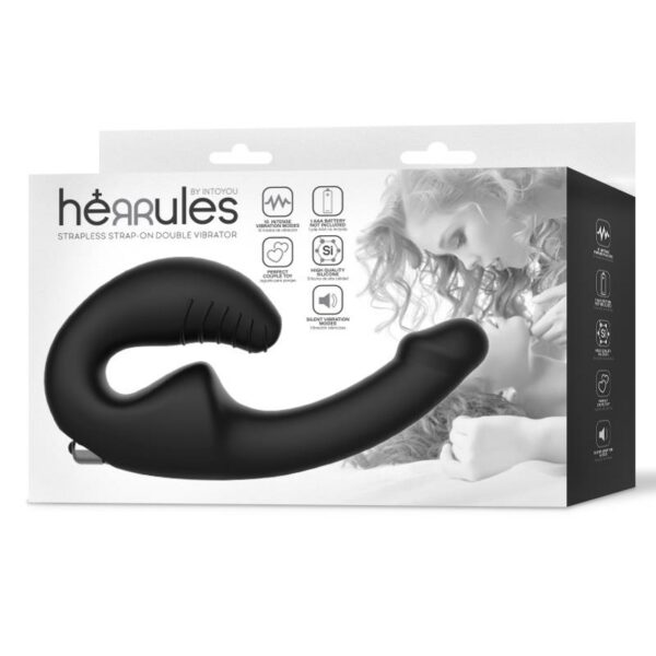 Herrules Vibrador Doble sin Arnés