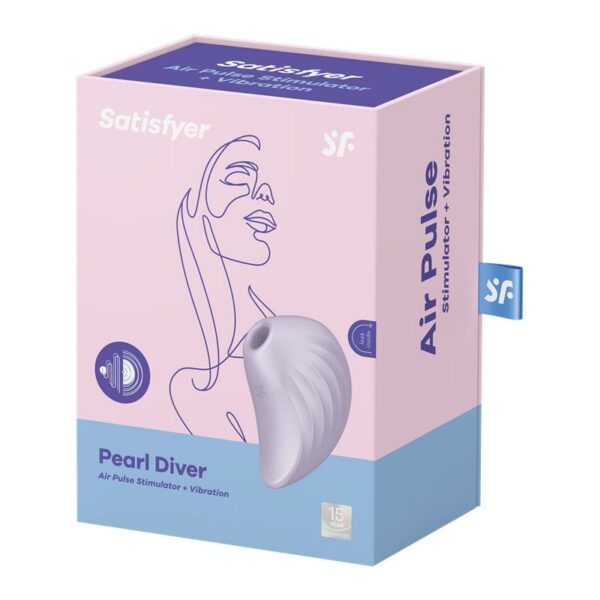 Succionador de Clítoris Pearl Driver Violet