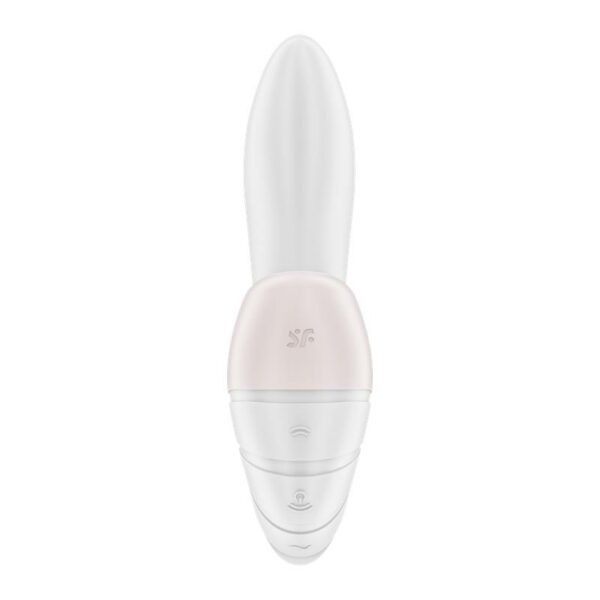 Supernova Succionador y Vibrador Súper Flexible USB Blanco