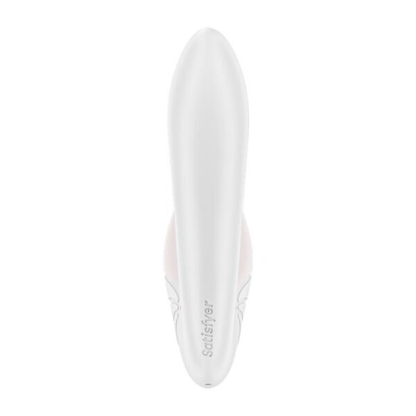 Supernova Succionador y Vibrador Súper Flexible USB Blanco