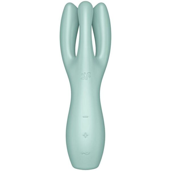 Threesome 3 Lay-on Vibrador 3 Motores Menta