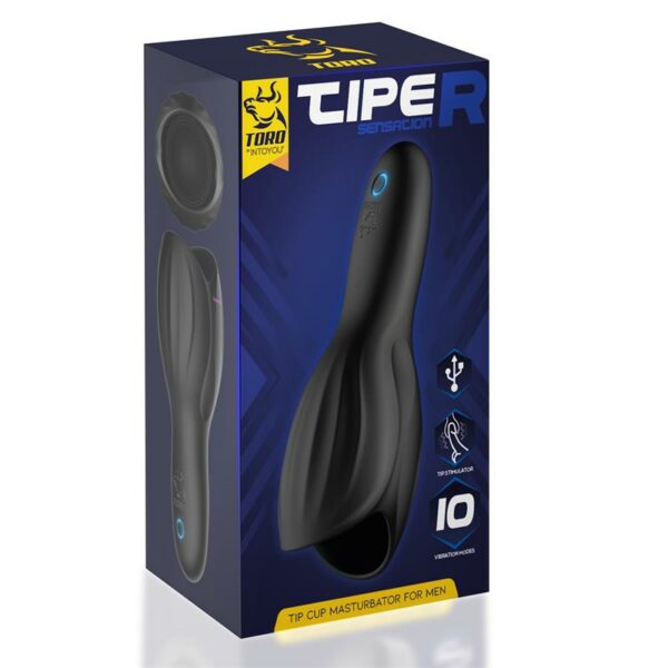 Tiper Copa Masturbadora para el Pene Silicona USB - Imagen 7
