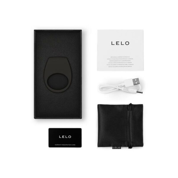 Tor 3 Anillo para Parejas con Lelo APP Black