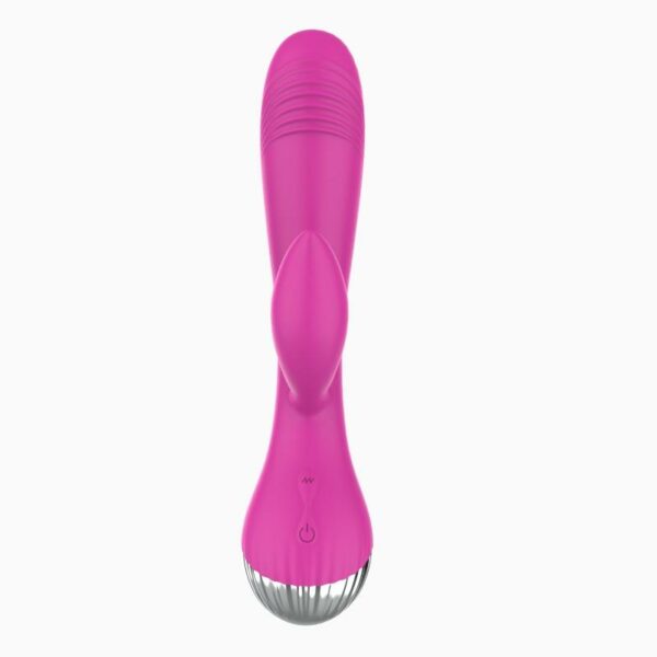 Vibrador 10 Funciones USB Rosa - Imagen 7