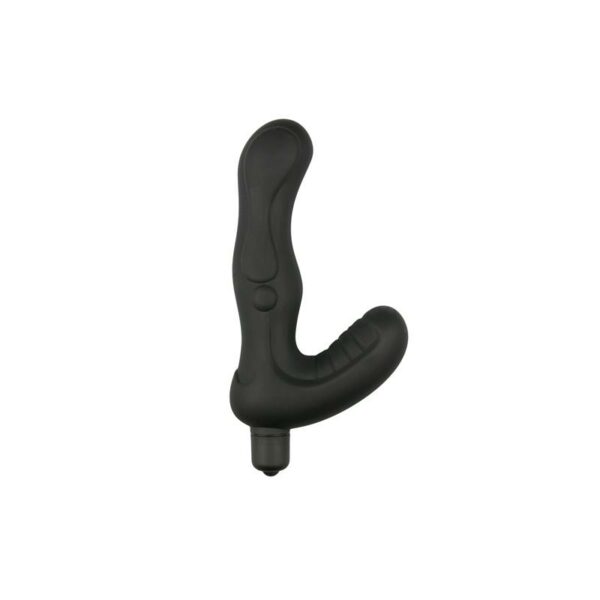 Vibrador Anal Estimulador Perineo Silicona- Negro