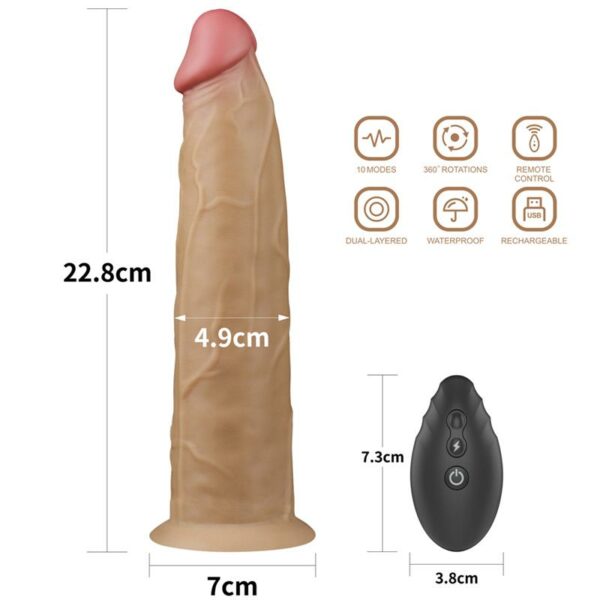 Vibrador con Rotación Doble Capa 9 - Imagen 2