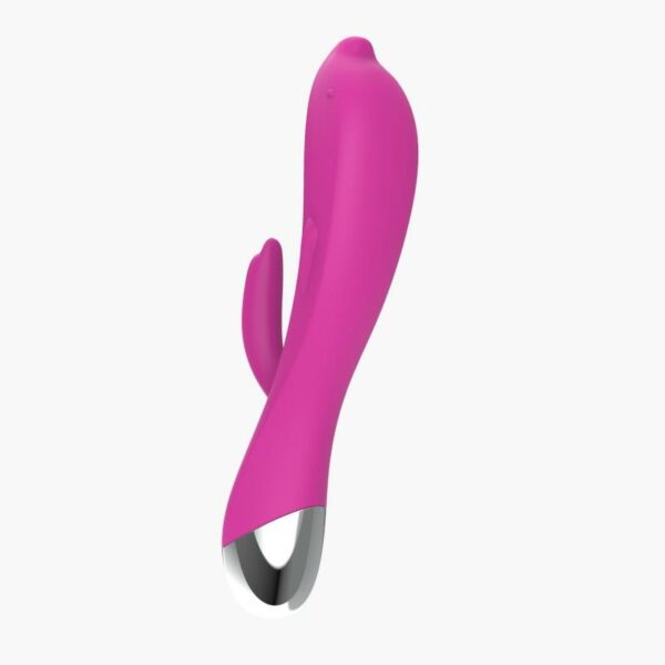 Vibrador Dolphin 6 Funciones USB Rosa - Imagen 8