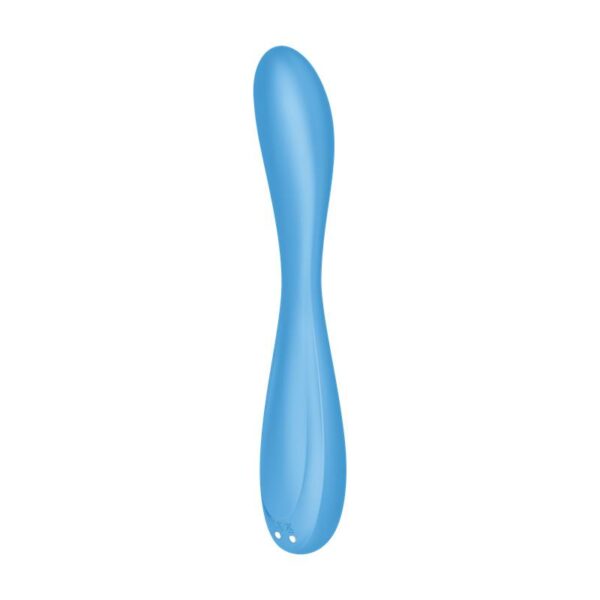 Vibrador G-Spot Flex 4 con APP Satisfyer Connect Azul