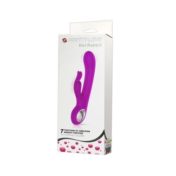 Vibrador Hot Rabbit Púrpura