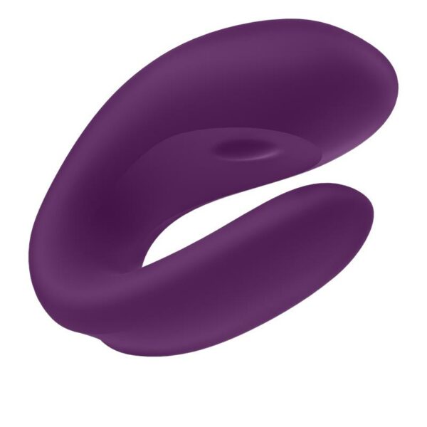 Vibrador para Parejas con APP Double Joy Violeta - Imagen 2