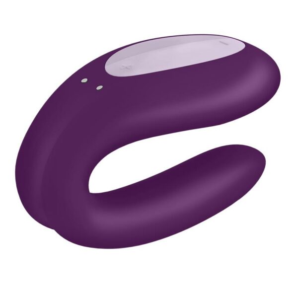 Vibrador para Parejas con APP Double Joy Violeta - Imagen 5