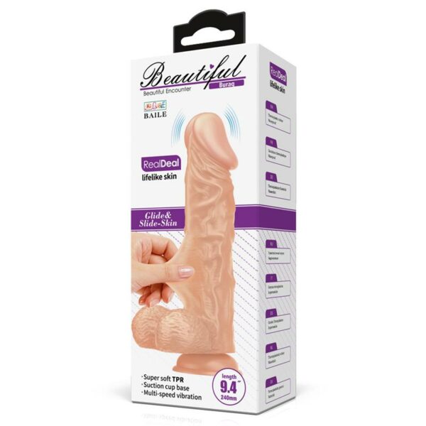 Vibrador Realista 9.4 Control Remoto