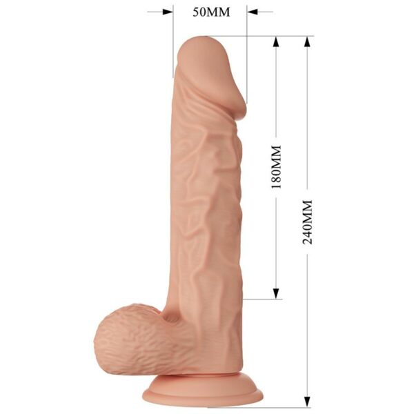 Vibrador Realista 9.4 Control Remoto