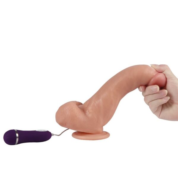 Vibrador Realista Control Remoto Duke Lungton 22.5 cm - Imagen 3