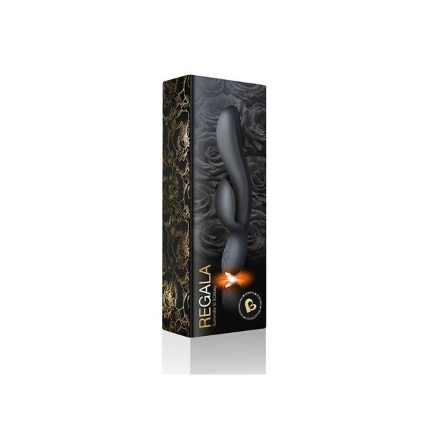 Vibrador Regala Doble Motor Negro - Imagen 2