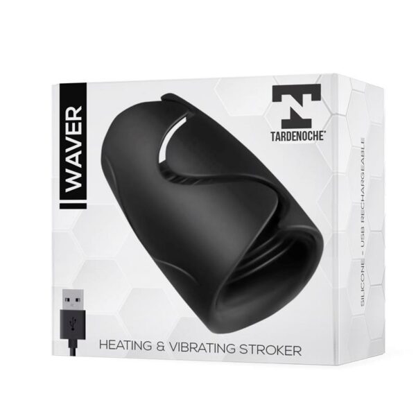 Waver Masturbador Masculino Función Calor y Vibración Flexible USB Silicona (copia)