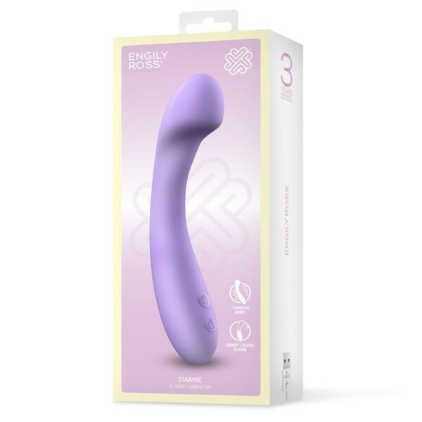 Dianne Vibrador Silicona Líquida Unibody Punto G Flexible USB