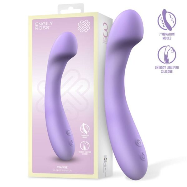 Dianne Vibrador Silicona Líquida Unibody Punto G Flexible USB