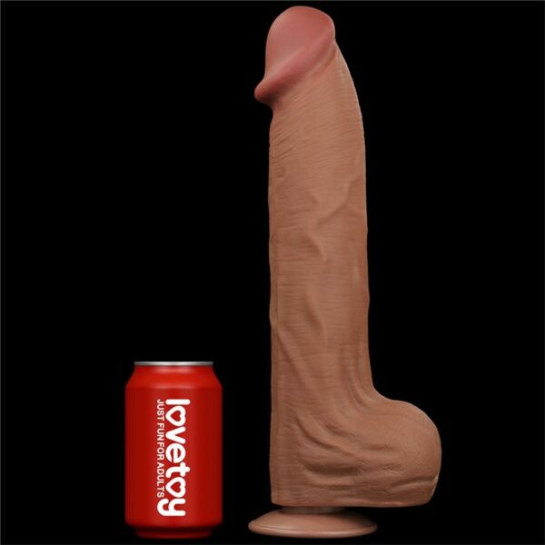 Dildo Dual Density Piel Deslizante 14