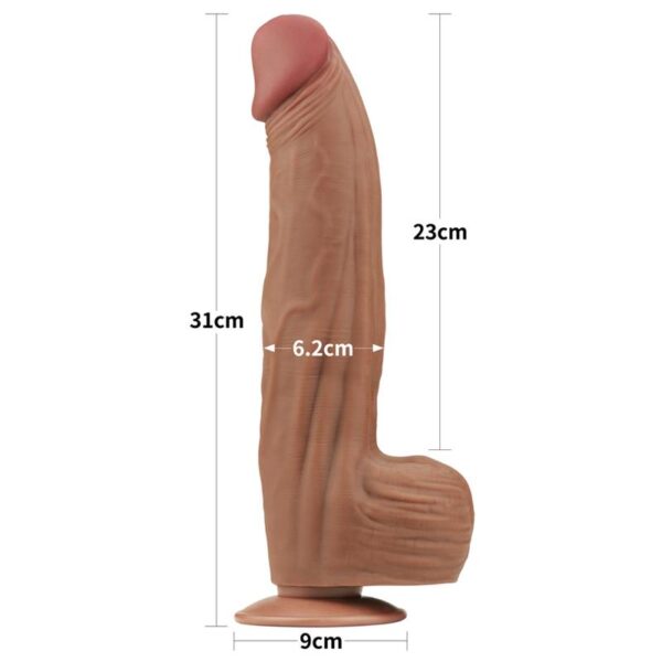 Dildo Dual Density Piel Deslizante 12 - Imagen 20