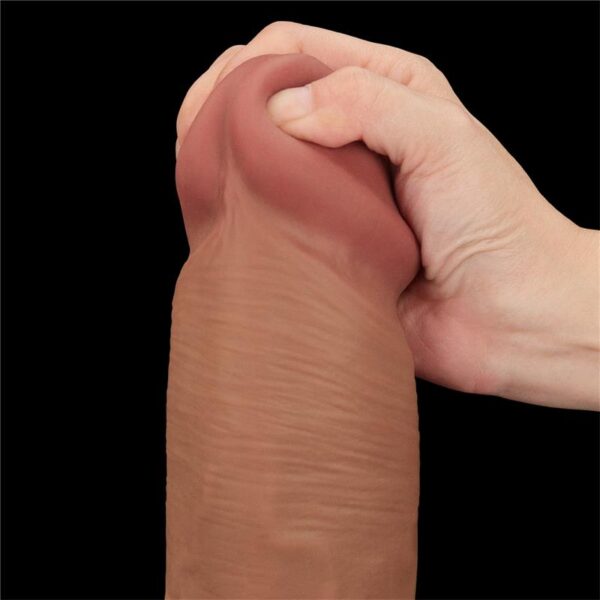 Dildo Dual Density Piel Deslizante 14 - Imagen 21