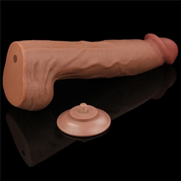 Dildo Dual Density Piel Deslizante 14 - Imagen 23
