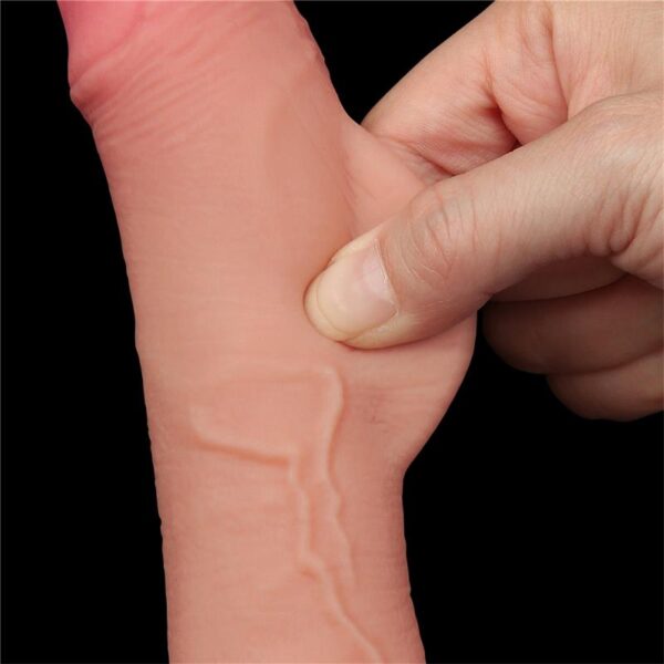 Dildo Dual Layer Piel Deslizante 7.5 - Imagen 14