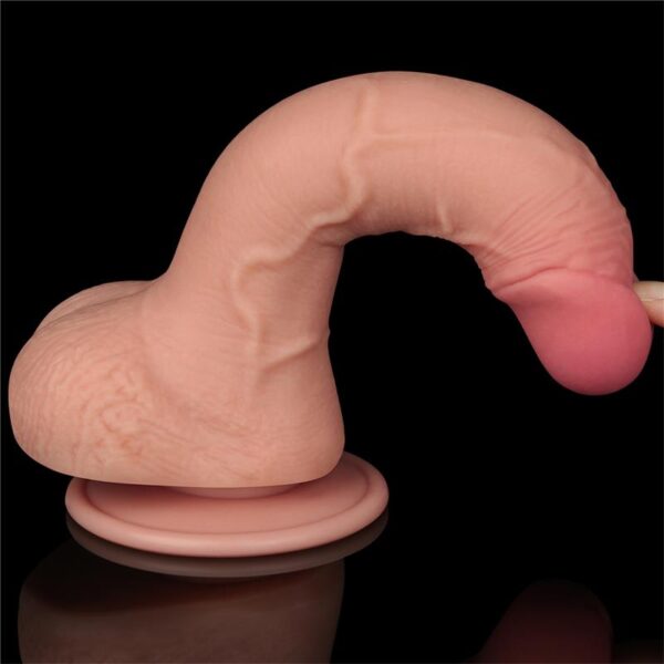 Dildo Dual Layer Piel Deslizante 7.5 - Imagen 24