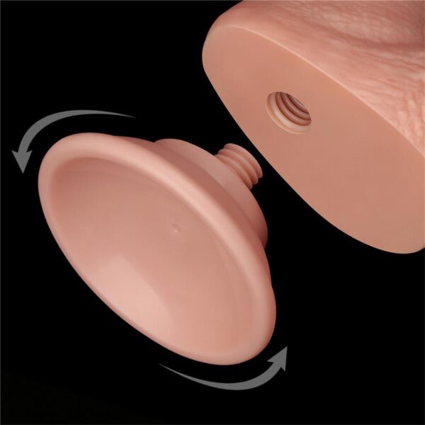 Dildo Dual Layer Piel Deslizante 7.5 - Imagen 17