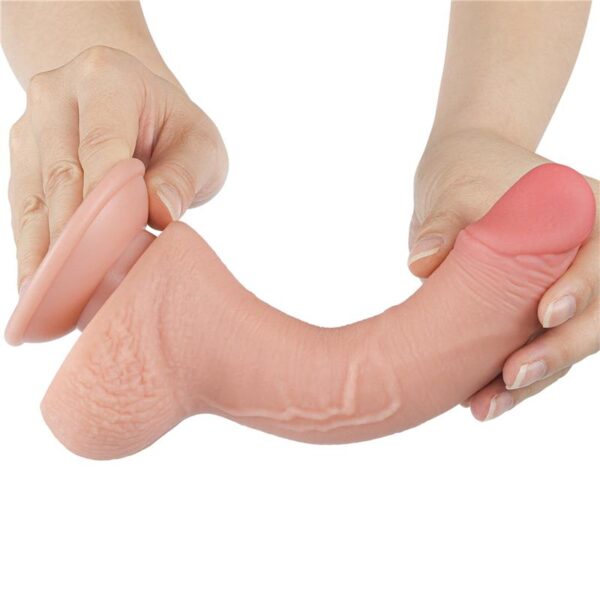 Dildo Dual Layer Piel Deslizante 7.5 - Imagen 21