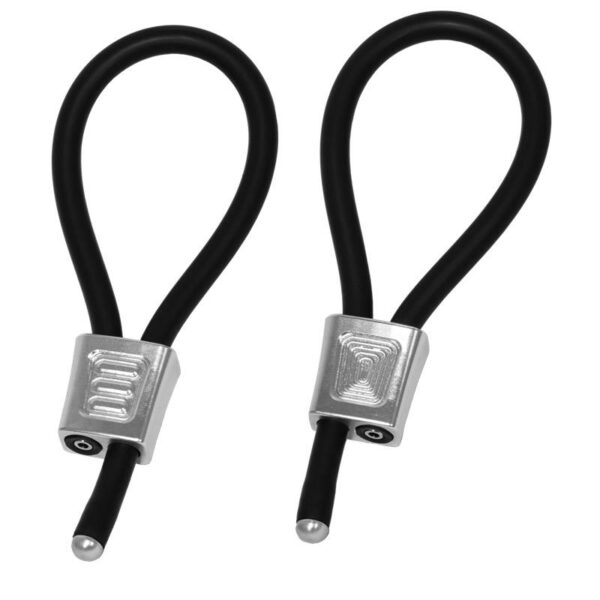 ElectraLoops Prestige Set de 2 Anillos para el Pene Plateado