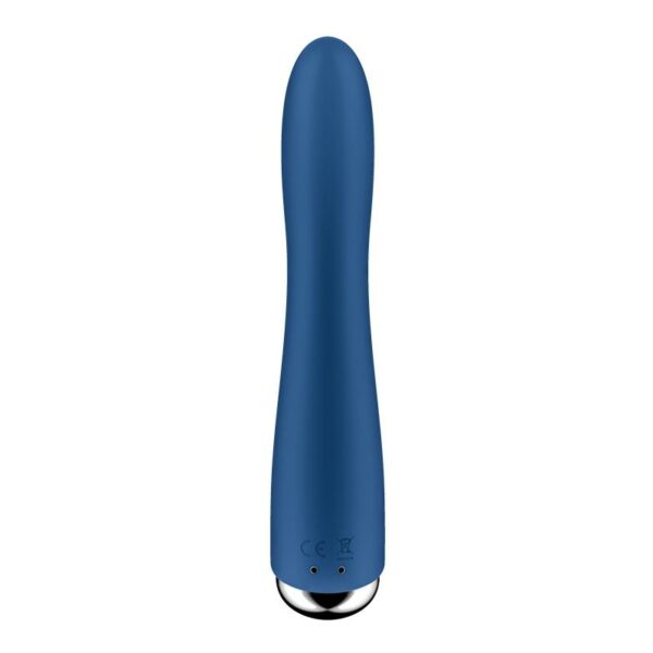 Spinning Vibe 1 Vibrador y Rotador Azul