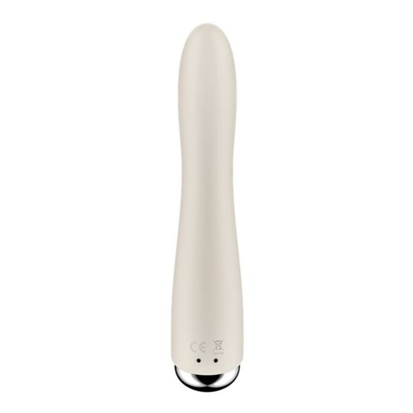 Spinning Vibe 1 Vibrador y Rotador Beige