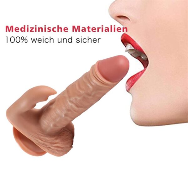 Austin Dildo con 20 Modos de Vibración y Estimulador de Clítoris - Imagen 15